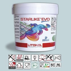 Litokol Starlike EVO Azzurro Pastello C.300 Mortier époxy - 5 kg 