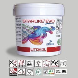 Litokol Starlike EVO Grigio perla C.110 Mortier époxy - 5 kg 