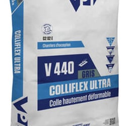 Colle - COLLIFLEX ULTRA V440 GRIS colle hautement déformable - 25 kg 