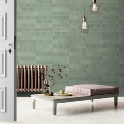 Faience rectangulaire UDINE GREEN 7,4x29,7- 0,92 m² Mirage