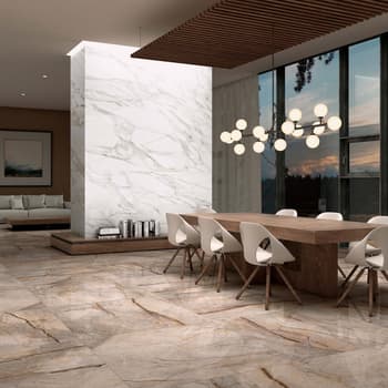 Carrelage effet marbre WILD FOREST GREY POLI MIX - 120X120 - 1,42 m² 