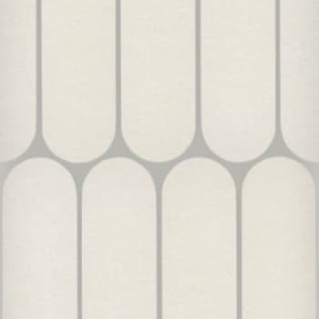Mosaique design ovale NAPPAGE BIANCO 19,5X37- 1 Unité 