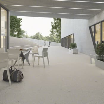 Carrelage grès cérame rectifié imitation terrazzo GALBE CENIZA 59,3X59,3 - 1,40 m² 