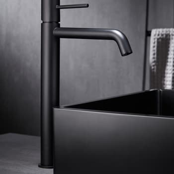 Mitigeur lavabo haut MONZA Noir - BDM039-3NG 