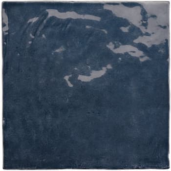 Lot de 17 m² - Faïence nuancée effet zellige LA RIVIERA BLUE REEF 13.2x13.2 cm - 25861 