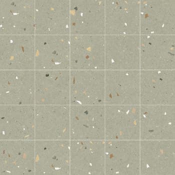 Carrelage effet terrazzo COMINO MENTA - 20X20 - 1 m² 