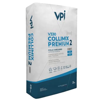 Colle COLLIMIX PREMIUM V330 GRIS coller en piscine - 25 kg VPI 