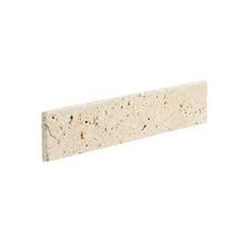 Plinthe TRAVERTIN vieilli beige MIX TUMBLED 8x40,6x1.2 cm - Vendu par 10 unités 