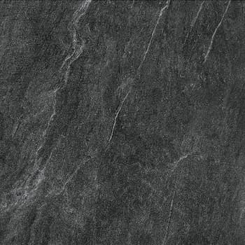 Carrelage brillant rectifié grès cérame effet pierre CAIRNS ANTHRACITE 60X60 - 1,44m² 