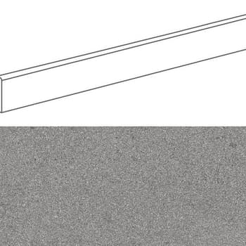 Plinthe imitation terrazzo 9,4x59,3 cm GALBE GRIS - 1 unité 