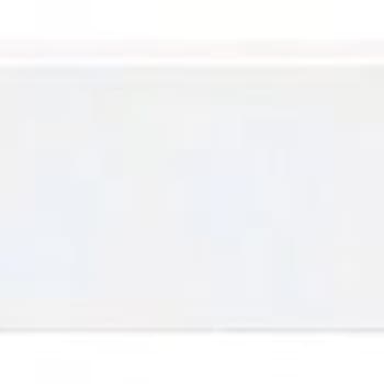 Plinthe intérieur Exacer blanc mat 8x33.3 cm grès cérame - unité 