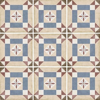 Carrelage style ciment 20x20 cm ART NOUVEAU LYS COLOUR 24399 - 1m² 