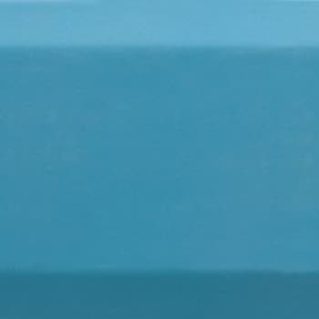 Carrelage Métro biseauté 10x30 cm teal bleu turquoise brillant - 1.02m² 