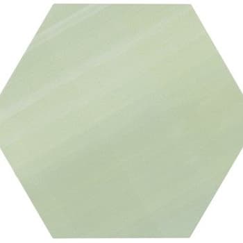 Tomette unie verte série dandelion MERAKI VERDE BASE 19.8x22.8 cm - 0.84m² 