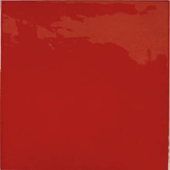 Faience effet zellige rouge 13.2x13.2 VILLAGE VOLCANIC RED 25592 - 1m² 