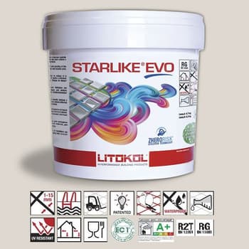 Litokol Starlike EVO Greige C.210 Mortier époxy - 5 kg 