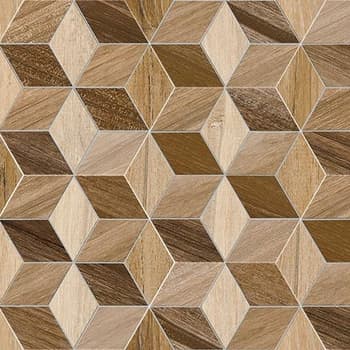 Carrelage hexagone SAALES HEXÁGONO FRERET MULTICOLOR 23x26,6- 0,5 m² 