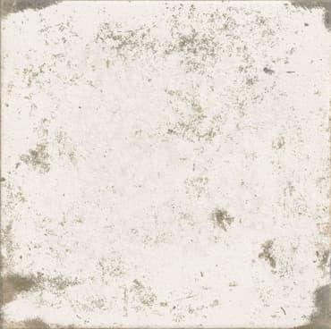 Carreau de ciment blanc vieilli effet marbré 30x30 cm