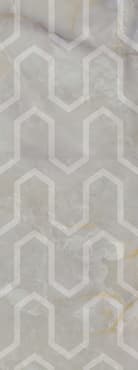 Faïence effet marbre rectifiée ONICE SALMON DECOR - 44,5x119 - 1,49 m²