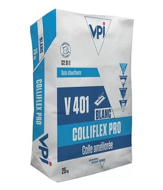Colle - COLLIFLEX PRO V401 BLANC SOL CHAUFFANT - 25 kg