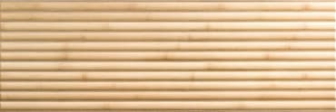 Faience effet bois grand format BAMBOU BOIS NATURAL 40X120 - 1.44 m²