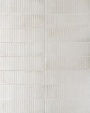 Carrelage élégance nuancé ROMY LINE WHITE 6x18,6 - 0.424 m²