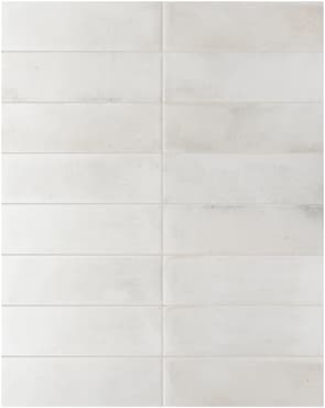 Carrelage élégance nuancé ROMY WHITE 6x18,6 - 0.424 m²