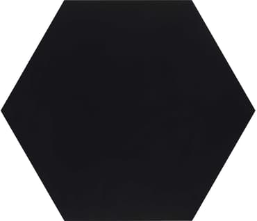 Carrelage hexagonal indémodable AVA MATTE BLACK 56X48 - 1.2 m²