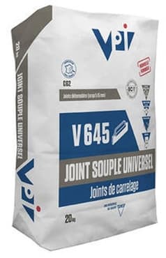 * Cerajoint souple universel pour carrelage V645 graphite - 20kg * promo