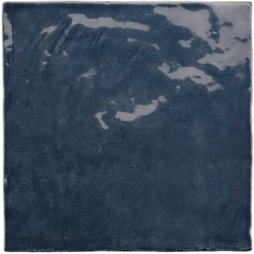 Lot de 17 m² - Faïence nuancée effet zellige LA RIVIERA BLUE REEF 13.2x13.2 cm - 25861