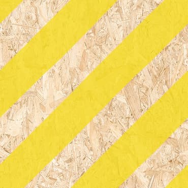 ECHANTILLON (taille variable) de Carrelage imitation bois aggloméré NENETS jaune 59.3X59.3 cm