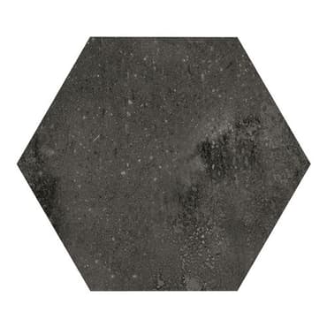 ECHANTILLON (taille variable) de Carrelage hexagonal noir 29.2x25.4cm URBAN HEXAGON DARK 23515