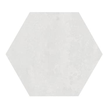Carrelage hexagonal blanc 29.2x25.4cm URBAN HEXAGON LIGHT 23511 -   - Echantillon