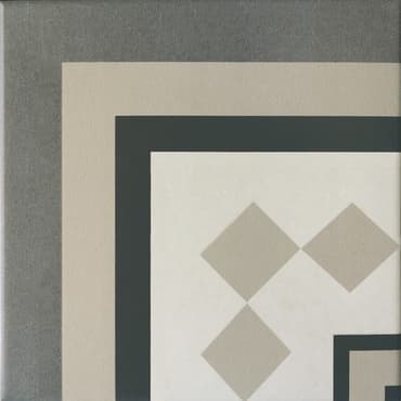 ECHANTILLON (taille variable) de Carrelage imitation ciment cube gris blanc 20x20 cm CAPRICE PROVENCE ANGLE - unité