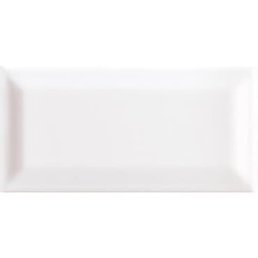 ECHANTILLON (taille variable) de Carreau métro grès cérame blanc TALCO 7,5x15 cm
