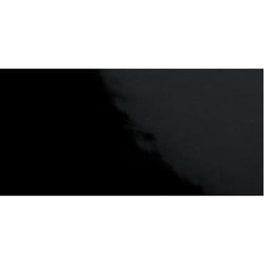 ECHANTILLON (taille variable) de Carrelage Métro plat 10x20 cm noir brillant FLAT NEGRO BRILLO