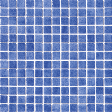 ECHANTILLON (taille variable) de Mosaique piscine Nieve bleu azur 3003 31.6x31.6 cm