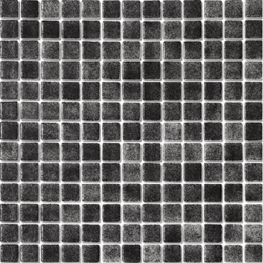 ECHANTILLON (taille variable) de Mosaique piscine nuancée noir antidérapante 3101 31.6x31.6 cm