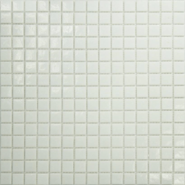 ECHANTILLON (taille variable) de Mosaique piscine Blanche A11 20x20mm