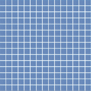 ECHANTILLON (taille variable) de Mosaique piscine Bleu A35 20x20mm