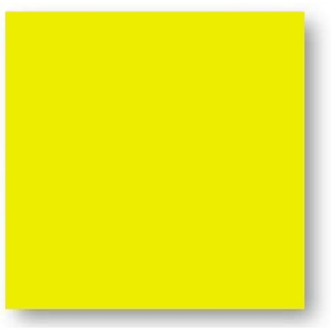 ECHANTILLON (taille variable) de Faience colorée jaune Carpio Limon brillant 20x20 cm