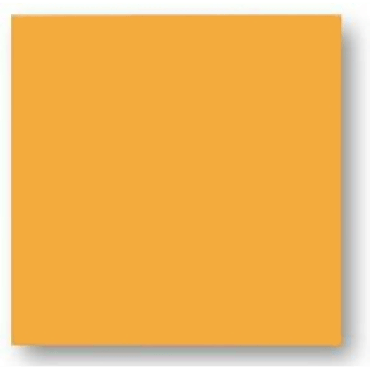 ECHANTILLON (taille variable) de Faience colorée Carpio Ocre brillant ou mat 20x20 cm