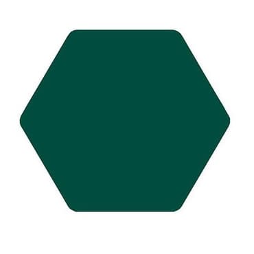 ECHANTILLON (taille variable) de Carrelage tomette vert 25x29 TOSCANA VERDE