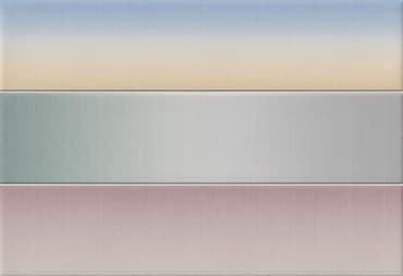 ECHANTILLON (taille variable) de Faience colorée pastel 23x33.5 cm Heian Multicolor