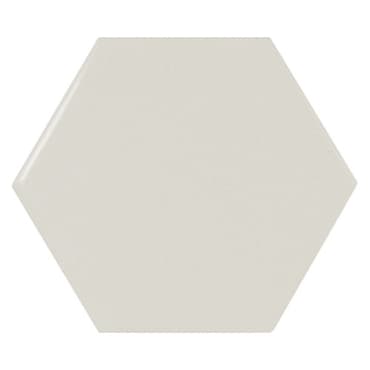 ECHANTILLON (taille variable) de Carreau menthe brillant 12.4x1 cm SCALE HEXAGON MINT