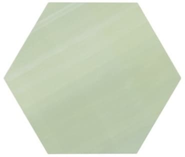 ECHANTILLON (taille variable) de Tomette unie verte série dandelion MERAKI VERDE BASE 19.8x22.8 cm