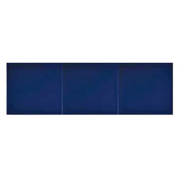 Azulejo Sevillano Liso Azul 15x20 carreau bleu marine -  - Echantillon