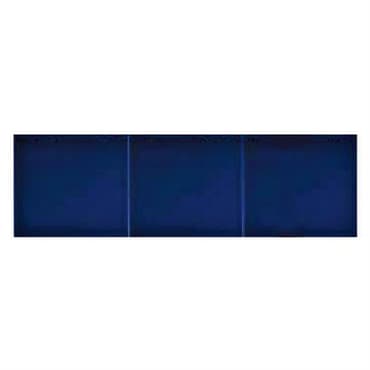 ECHANTILLON (taille variable) de Azulejo Sevillano JEREZ carreau bleu marine 15x20 cm LISO COLLECTION ZOCALO