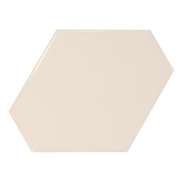 ECHANTILLON (taille variable) de Carreau crème brillant 1 x12.4cm SCALE BENZENE CREAM - 23826