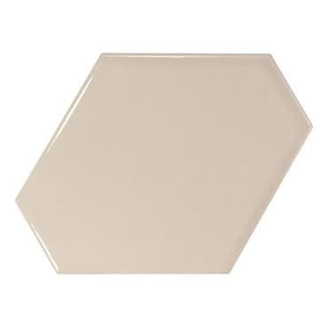 ECHANTILLON (taille variable) de Carreau beige brillant 1 x12.4cm SCALE BENZENE GREIGE - 23827